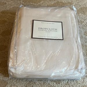 Pottery Barn Dropcloth Loose-Fit Slipcover housse ( drape for sofa or arm chair)